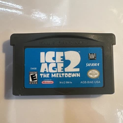 Ice Age 2: The Meltdown (Nintendo Game Boy Advance, GBA) Cart Only - Tested