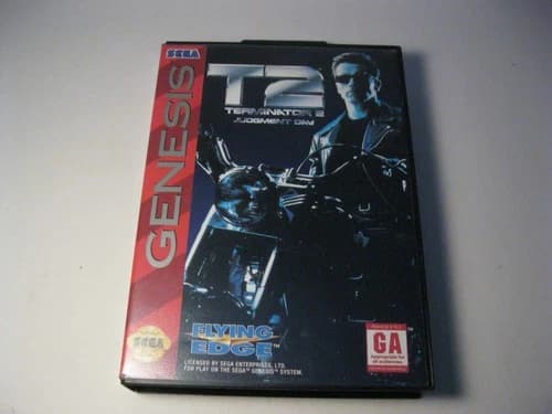 T2 Terminator 2 Judgment Day Sega Genesis complete