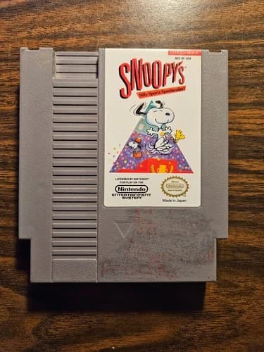 NES Snoopy's Silly Sports Spectacular - Nintendo - Tested Works Cart Only