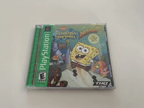 SpongeBob SquarePants: SuperSponge (PlayStation 1, PS1) Complete CIB - Tested