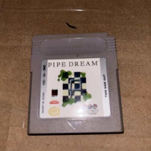 Pipe Dream (Nintendo Game Boy) GB Original Tested!