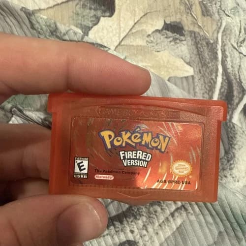 Pokemon FireRed Version GBA Game Boy Advance Nintendo Remake Cartridge Only