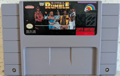 WWF Royal Rumble SNES Super Nintendo Authentic Cartridge Only