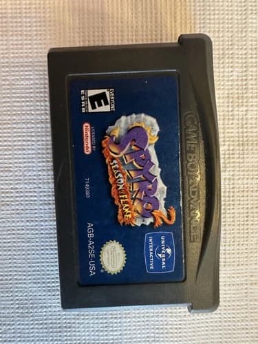 Spyro 2: Season of Flame Nintendo Game Boy Advance GBA Cartridge Only