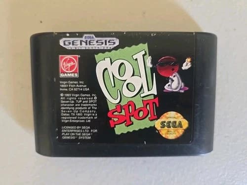 Cool Spot (Sega Genesis, 1993) Cartridge Only