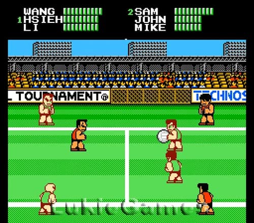 Super Dodge Ball Dodgeball - Rare NES Nintendo Game