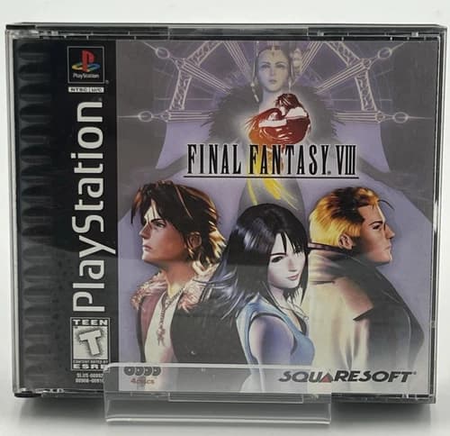Final Fantasy 8 VIII PS1 PlayStation 1 CIB w/ Registration Black Label