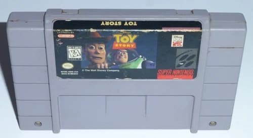 Toy Story (Super Nintendo SNES Authentic) Cleaned Tested Working, Disney Pixar