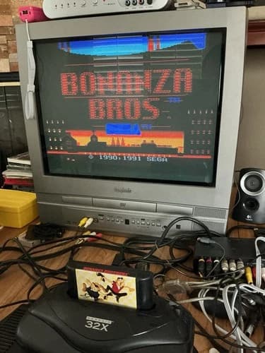 Bonanza Brothers [Bros] Sega Genesis 1991 - Cart Only, TESTED, Authentic