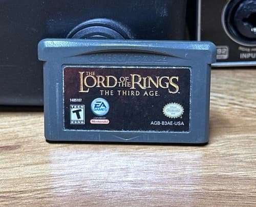 Lord of the Rings: The Third Age (Nintendo Game Boy Advance, 2004) GBA Tested
