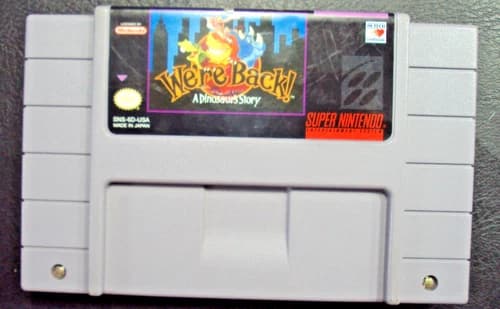 We're Back! A Dinosaur's Story (Nintendo SNES) - Used, Tested, Free S/H
