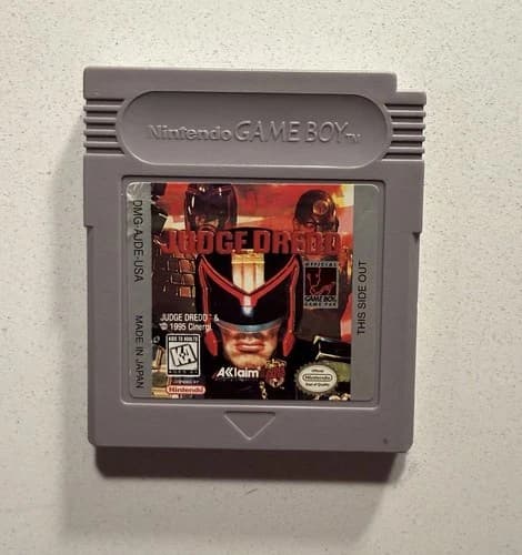 Judge Dredd (Nintendo Game Boy, 1995). Tested. Cartridge Only.