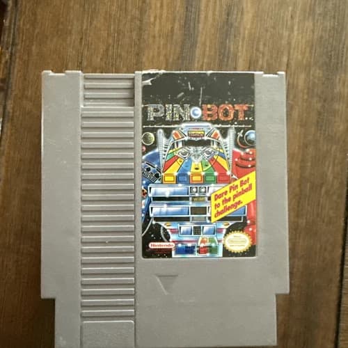 Pinbot Vintage NES Game. .Works!!