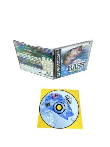 Sony PlayStation 1 PS1 CIB Complete TESTED Championship Bass CF