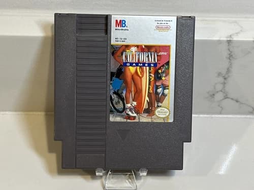 California Games - 1989 NES Nintendo Game - Cart Only - TESTED!