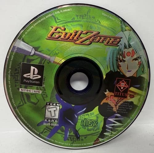 Evil Zone (Sony PlayStation 1, 1999) PS1 Disc Only Tested
