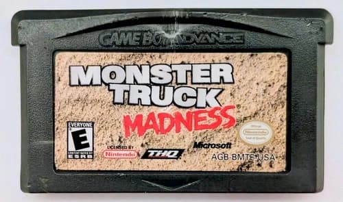 *MONSTER TRUCK MADNESS NINTENDO GAME BOY ADVANCE SP GBA