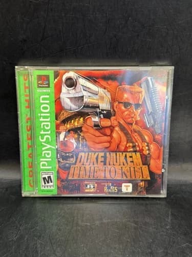 Duke Nukem: Time to Kill (Playstation 1, PS1) Greatest Hits Complete