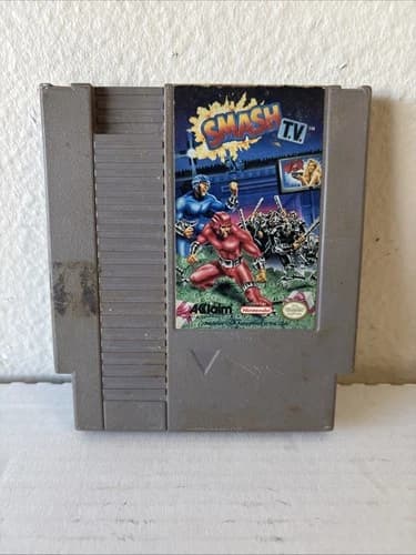 Smash T.V. (Nintendo NES, 1991) Cartridge Only - Authentic - Tested