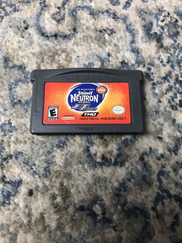 Jimmy Neutron: Jet Fusion GameBoy Advance GBA Tested And Works!