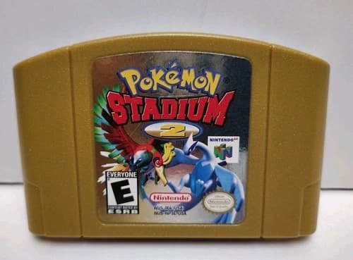 Pokemon Stadium 2 - Nintendo 64 N64 (Pre-Owned, Tested, Authentic) Clean VGC