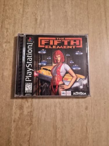 The Fifth Element PS1 PlayStation 1 Complete CIB