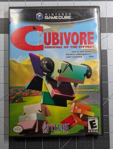 Cubivore: Survival of the Fittest (GameCube, 2002) CIB Complete In Box