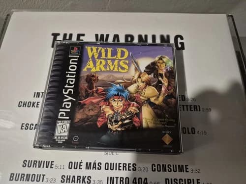 Wild Arms (Sony PlayStation 1, 1997) Tested Working
