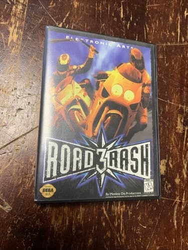 Road Rash 3 Video Game - Sega Genesis