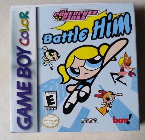 Powerpuff Girls Battle Him - Gameboy Color