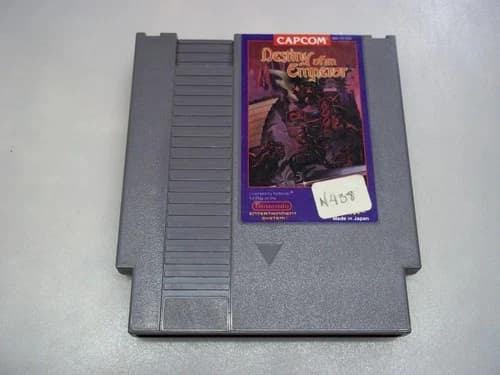Destiny of an Emperor Nintendo NES Original Game Cart 1985
