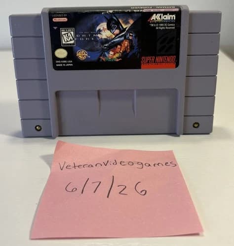 Batman Forever SNES (Super Nintendo Entertainment System)