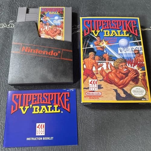 NES Super Spike V'Ball (Nintendo Entertainment System) Complete - Very Good