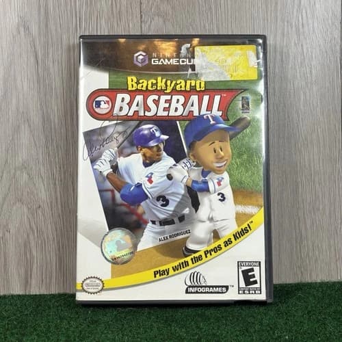 Backyard Baseball (Nintendo GameCube, 2003) Complete CIB - Tested - Authentic