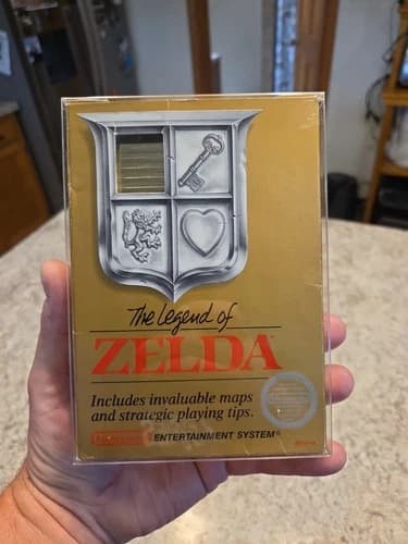 THE LEGEND OF ZELDA NES CIB REV A