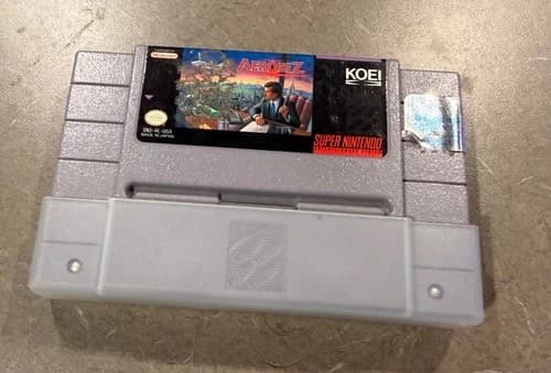 Aerobiz (Super Nintendo Entertainment System Snes) Carthage - Tested