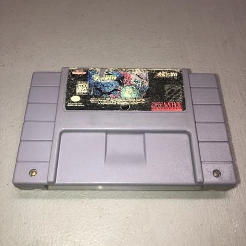 Todd McFarlane's Spawn: The Video Game (Super Nintendo, SNES) Cartridge Tested