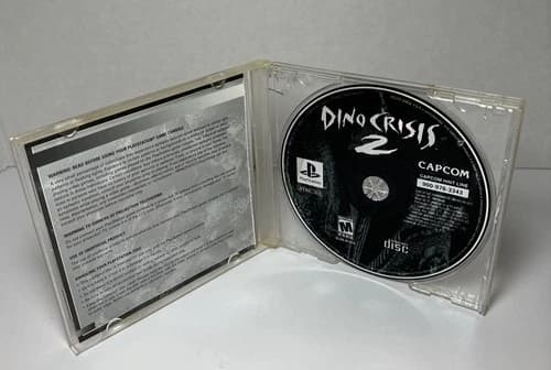 Dino Crisis 2 Sony PlayStation 1 PS1 DISC ONLY Tested RARE Free Shipping (Read)