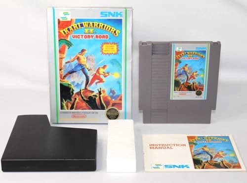 Ikari Warriors II: Victory Road NES Nintendo Complete CIB! Good Condition! Rare!