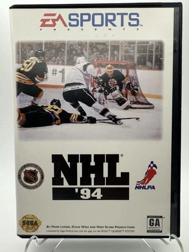 NHL '94 (Sega Genesis, 1993) CIB | Complete | Tested