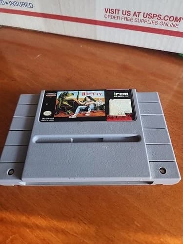 Dinocity (Super Nintendo SNES) Authentic Cartridge - Good Working Condition