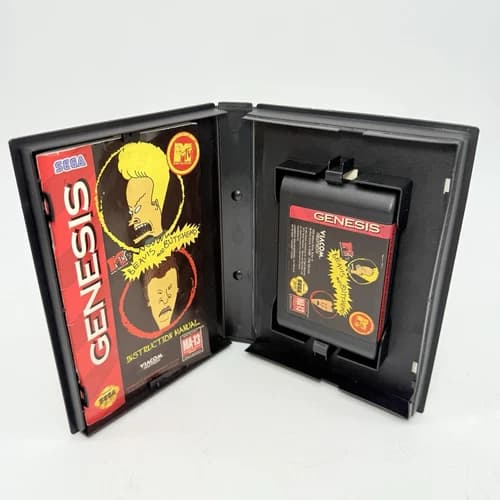 MTV's Beavis and Butt-Head (Sega Genesis) Complete - Tested - Authentic
