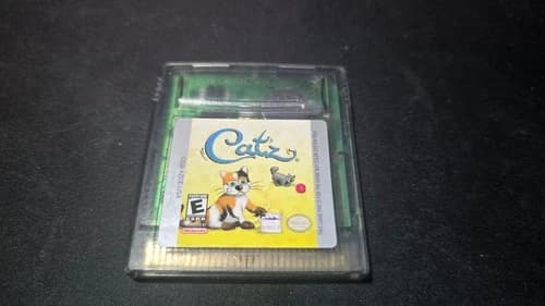 Catz Mindscape Nintendo Game Boy Color NRMT condition cartridge authentic