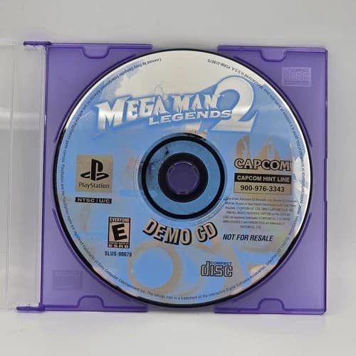 Mega Man Legends 2 Demo Disc Only Tested From Tron Bonne Playstation 1 PS1