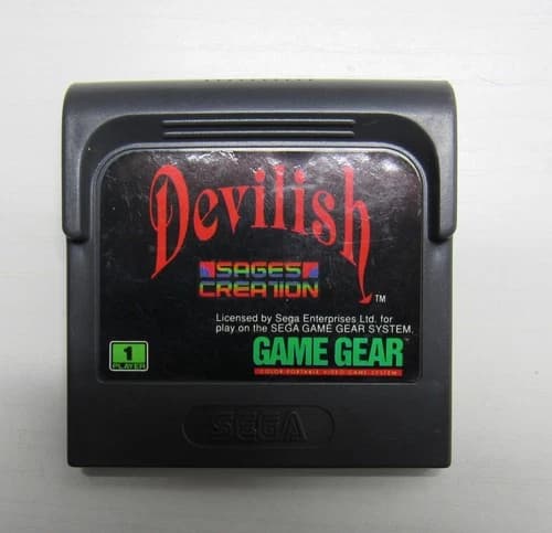 "Devilish" Sega Game Gear 1991 Tested