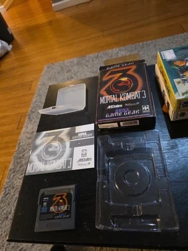 MORTAL KOMBAT 3 SEGA GAME GEAR Game CIB Complete Unknown Origin