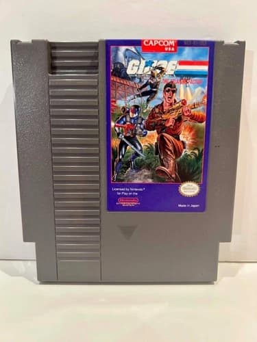 G.I. Joe The Atlantis Factor NES Game Cartridge Loose Tested Working