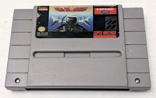 U.N. Squadron Super Nintendo Entertainment System, 1991 Cartridges Only!