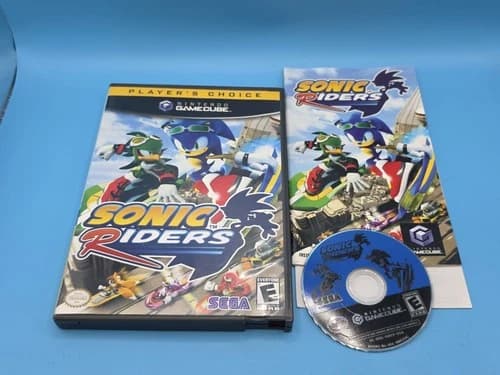 Sonic Riders Nintendo GameCube Player’s Choice SEGA 2006 Complete Tested