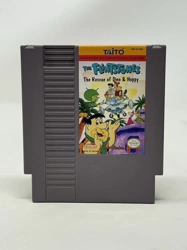 The Flintstones the Rescue of Dino and Hoppy Nintendo NES Authentic Cleaned Pins